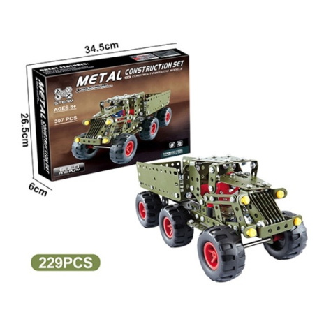 Конструктор " Автомобиль" металлический, 307 детали