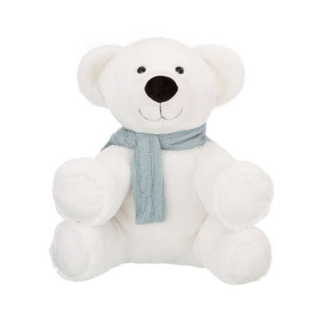 Полярный мишка в шарфике, 23 см Полярный мишка в шарфике, 23 см