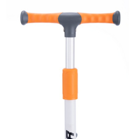 Самокат трехколесный Slider, колеса светящиеся, руль складной