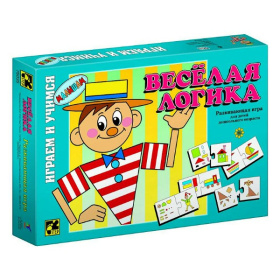 Игра "Веселая логика" детская настольная