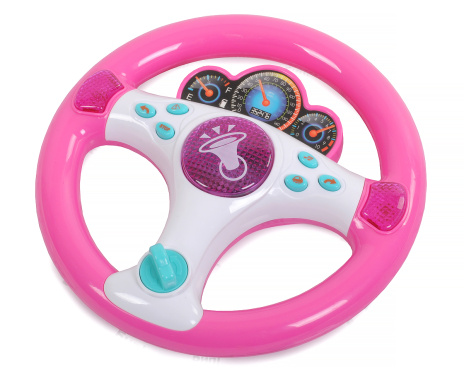 Руль музыкальный на батарейках