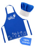 Набор ШЕФ - ПОВАР (фартук, колпак, доска, лопатка)