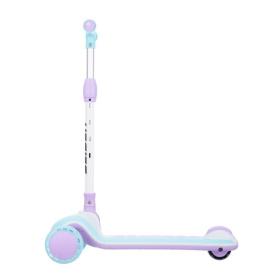 Самокат трехколесный Slider, колеса светящиеся, руль складной