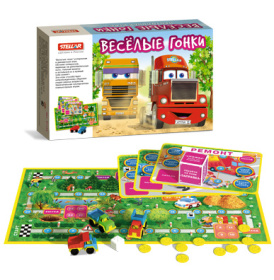 Настольная игра  "Веселые гонки"