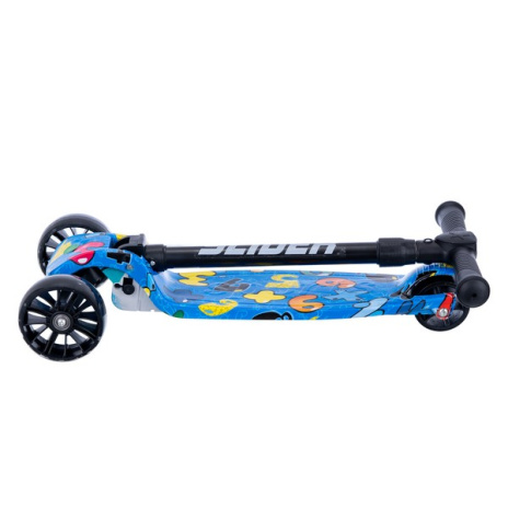 Самокат трехколесный Slider, колеса светящиеся