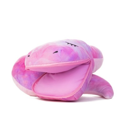Мягкая Игрушка MAXITOYS, Змейка Скай с Карманом, 34см