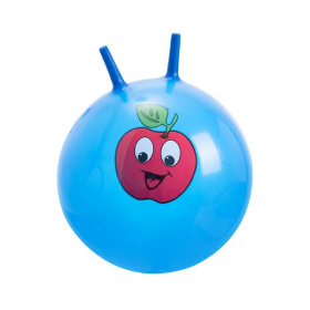 Мяч гимнастический с рожками, 55см, "Фрукты" микс цвета
