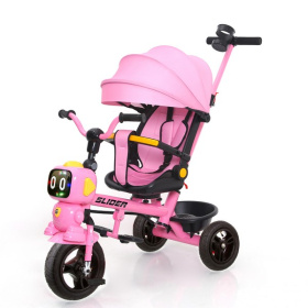 Велосипед трехколесный Slider с ручкой управления, надувные колеса 10 и 8 дюймов
