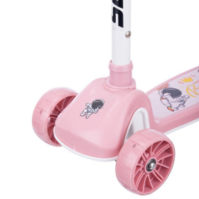 Самокат трехколесный Slider, колеса светящиеся, руль складной Самокат трехколесный Slider, колеса светящиеся, руль складной