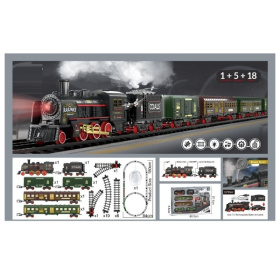 Железная дорога, с паром