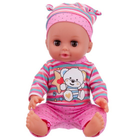 Набор "Girl's Club" "Маленькая мама", пупс 30 см, туалет (свет, звук), ванна с водой, аксессуары