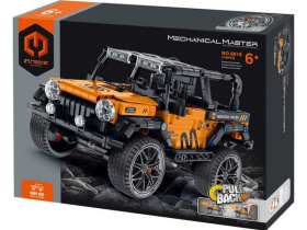 Конструктор пластиковый 419 деталей (машинка инерционная)