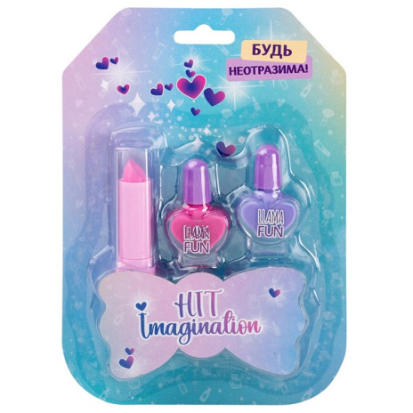 Набор детской косметики «Будь неотразима!», нв блистере