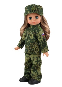 Кукла Весна "Эля военная" в/к