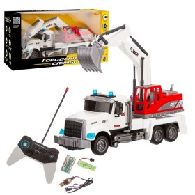 Машинка "Экскаватор" на пульте радиоуправления Машинка "Экскаватор" на пульте радиоуправления