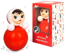 Игрушка-неваляшка "Девочка", в/к 9*9*15,5 см Игрушка-неваляшка "Девочка", в/к 9*9*15,5 см