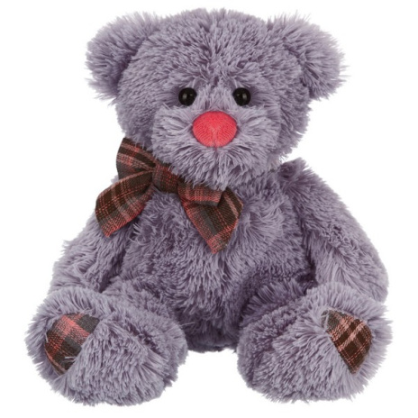 Мишка с бантиком, 20 см