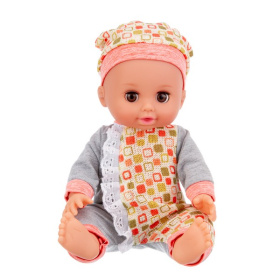 Набор "Girl's Club" "Маленькая мама", пупс 30 см, туалет (свет, звук), ванна с водой, аксессуары