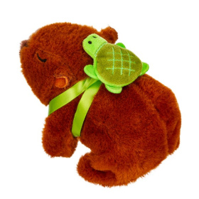 Игрушка мягкая "Капибара" Girl's club, ходит, звуковые эффекты Игрушка мягкая "Капибара" Girl's club, ходит, звуковые эффекты