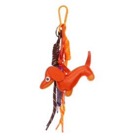 Собака такса с подвесами, ассортимент цветов, 9 см