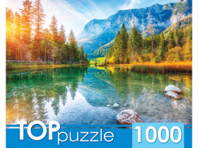 TOPpuzzle. Пазлы 1000 элементов"Германия. Озеро Хинтерзее"