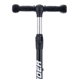 Самокат трехколесный Slider, светящиеся полиуретановые колёса и платформа, руль складной