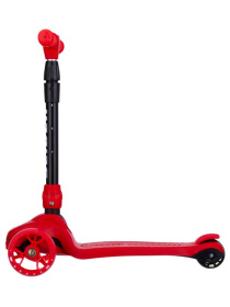 Самокат трехколесный со светящимися колесами