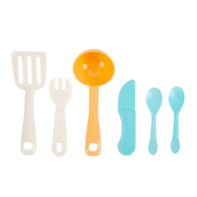 Набор Girl's Club "Посуда", более 11 предметов, органические материалы