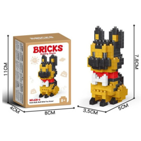 Конструктор "Овчарка" 180 деталей, размер: 3,5*5*7,8 см