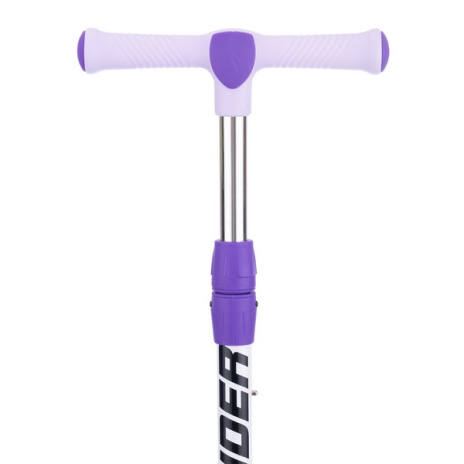 Самокат трехколесный Slider, колеса светящиеся, руль складной