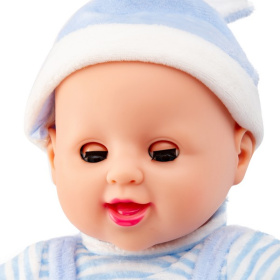 Пупс 45 см "Girl's Club" с аксессуарами, мимический, имитация дыхания, русская озвучка