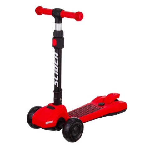 Самокат четырехколесный складной с паром