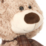 Зайчик с коричневым шарфиком, 25 см