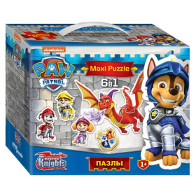 Мозаика "puzzle" 6в1 "Щенячий патруль"