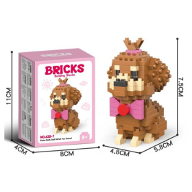 Конструктор "Мальтипу" 190 деталей, размер: 4,8*5,8*7,5 см