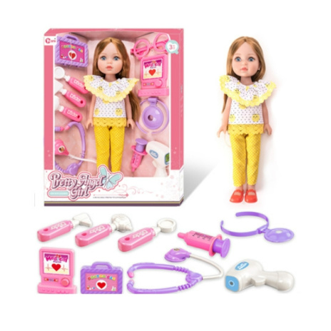 Набор "Доктор": кукла 35 см, с аксессуарами