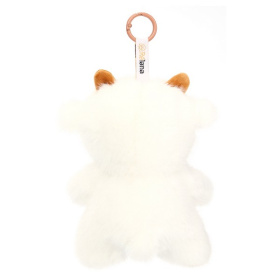 Сказочный персонаж белая овечка Лия, 15 см