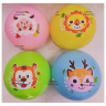 Мяч детский "мордашки животных", в ассортименте