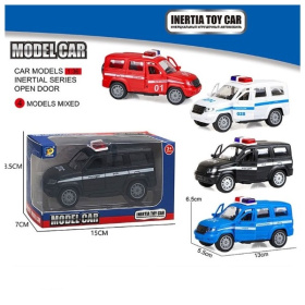 Машинка инерционная, в ассортименте