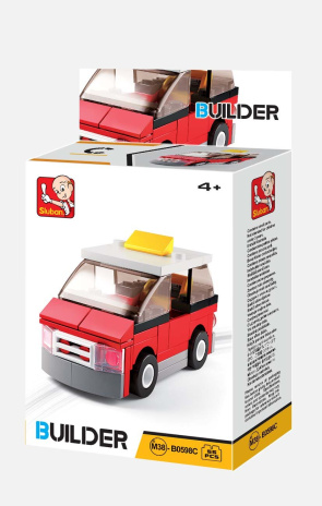 Конструктор "Машина" 55 деталей