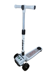 Самокат трехколесный Slider, колеса светящиеся, руль складной