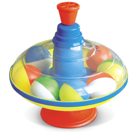 Юла карусель с шариками