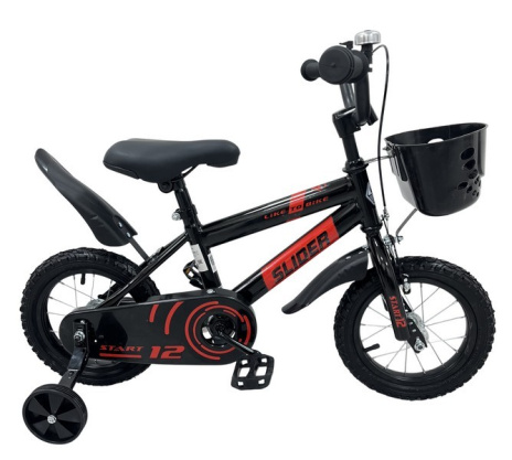 Велосипед 2-х колесный "Slider Start 12" с дополнительными колёсами