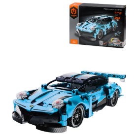 Конструктор пластиковый "Гоночный машина и мотоцикл" 2 в 1 (арт.5829IMM)