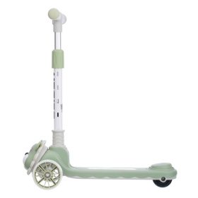 Самокат трехколесный Slider, колеса светящиеся