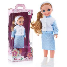 Кукла Весна "Анастасия зима 2" озвученная, высота 42 см