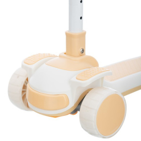 Самокат трехколесный Slider, колеса светящиеся, руль складной