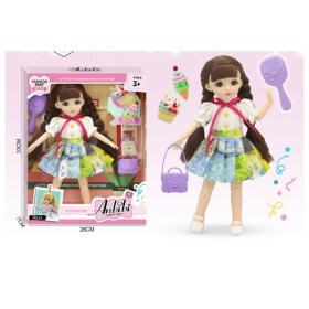 Кукла 30 см с аксессуарами, ручки и ножки шарнирные