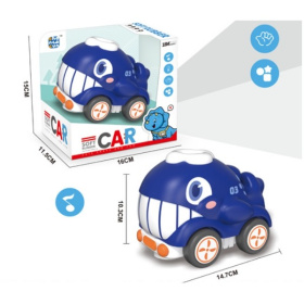 Машинка "Кит" с инерционным механизмом, световые и звуковые эффекты, размер: 10,3*14,7 см