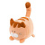 Мягкая Игрушка Maxitoys, Рыжий Кот, 16 см